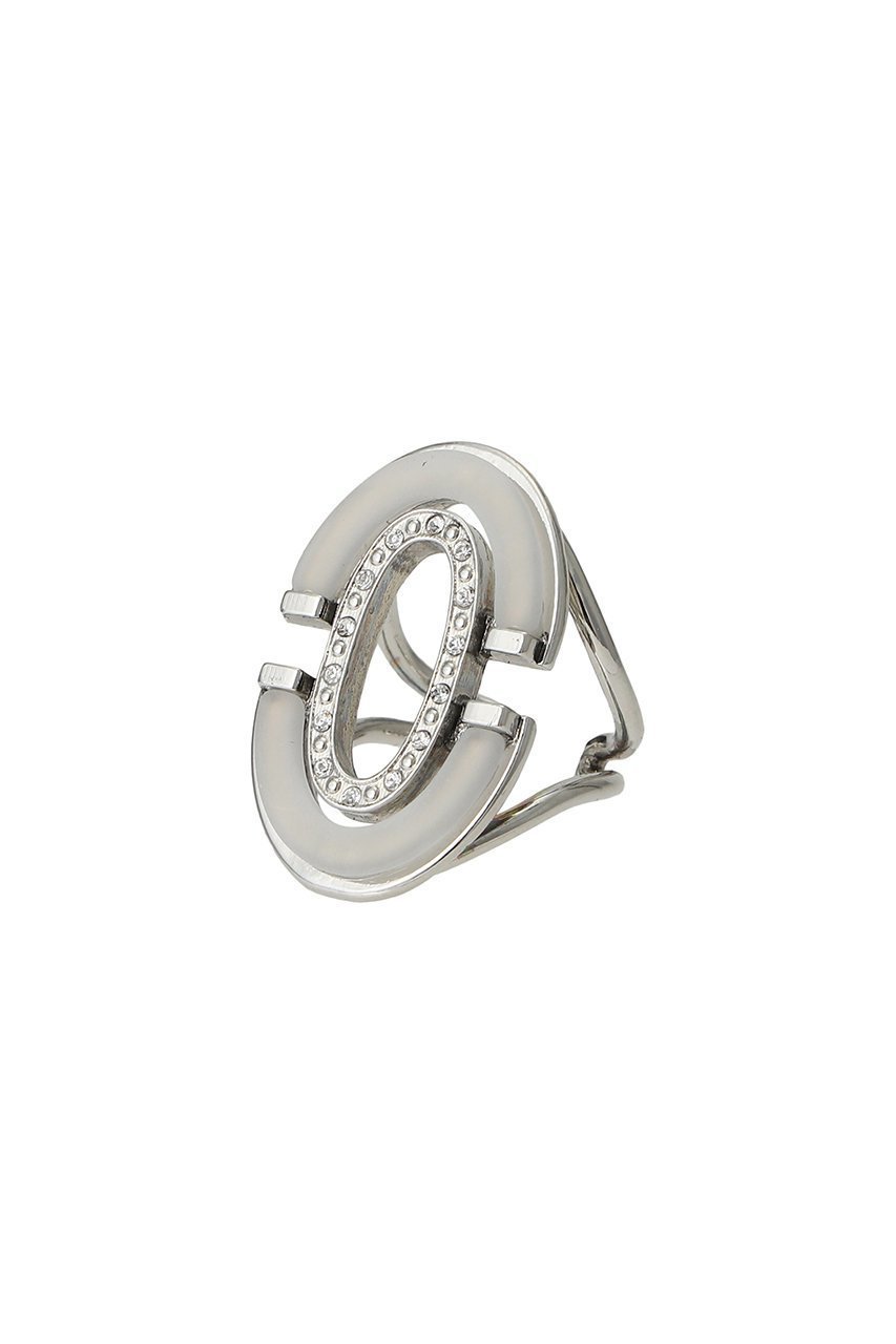 【アデル ビジュー/ADER bijoux】のFER A CHEVAL oval リング インテリア・キッズ・メンズ・レディースファッション・服の通販 founy(ファニー) 　ファッション　Fashion　レディースファッション　Fashion for Women　オーバル　Oval Design　ガラス　Glass, Glassware　クリスタル　Crystal, Swarovski　シルバー|ID: prp329100004406073 ipo3291000000030777315