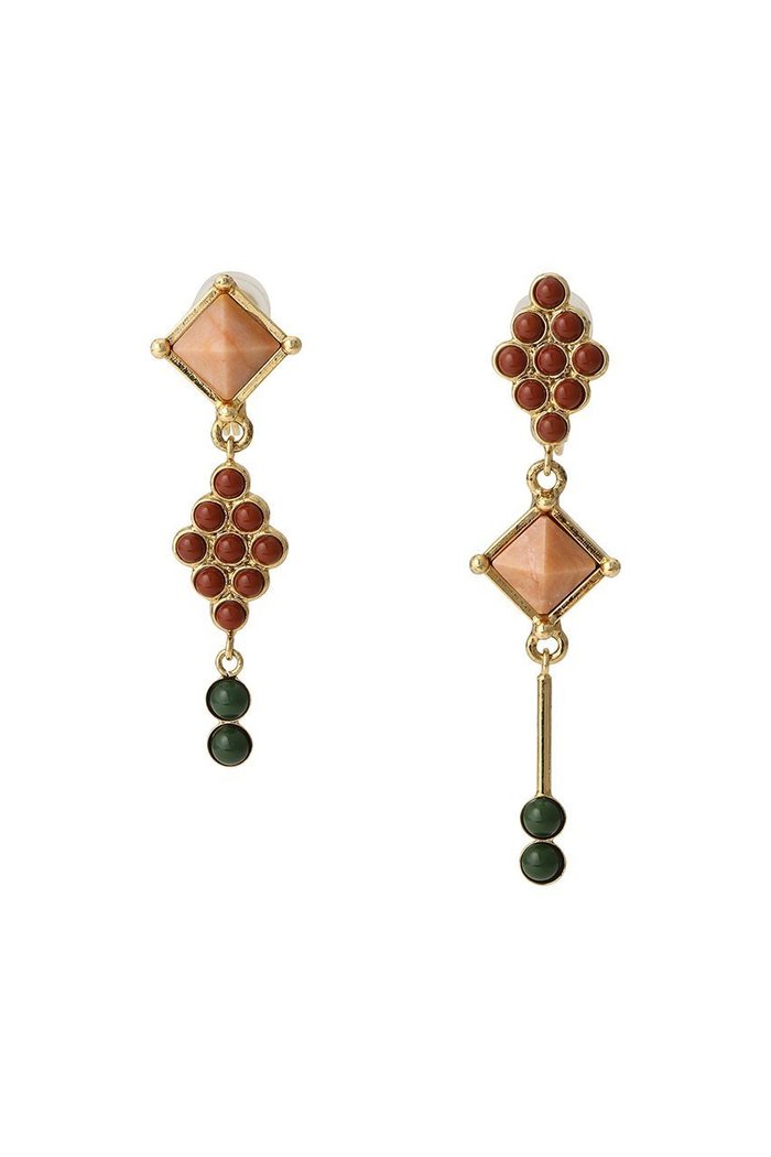【アデル ビジュー/ADER bijoux】のLOULOU gem asymmetry イヤリング インテリア・キッズ・メンズ・レディースファッション・服の通販 founy(ファニー) https://founy.com/ ファッション Fashion レディースファッション Fashion for Women ジュエリー Jewelry ファッションリング Fashion Rings イヤリング・フープ・ドロップタイプ Hoop, Drop & Clip Earrings アシンメトリー Asymmetrical Style イヤリング Earrings ガラス Glass, Glassware コレクション Collection, Seasonal Line リュクス Luxury, Elegant, High-End, Chic |ID: prp329100004406076 ipo3291000000030777322