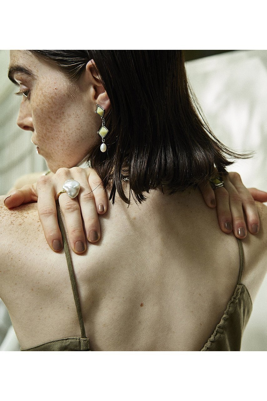 【アデル ビジュー/ADER bijoux】のLOULOU gem asymmetry イヤリング 人気、トレンドファッション・服の通販 founy(ファニー) 　ファッション　Fashion　レディースファッション　Fashion for Women　ジュエリー　Jewelry　ファッションリング　Fashion Rings　イヤリング・フープ・ドロップタイプ　Hoop, Drop & Clip Earrings　アシンメトリー　Asymmetrical Style　イヤリング　Earrings　ガラス　Glass, Glassware　コレクション　Collection, Seasonal Line　リュクス　Luxury, Elegant, High-End, Chic　other-5|ID: prp329100004406076 ipo3291000000035612329