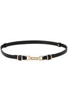 【アルアバイル/allureville】のビットバックルナローベルトアジャストベルト ブラック|ID: prp329100004406082 ipo3291000000032803138