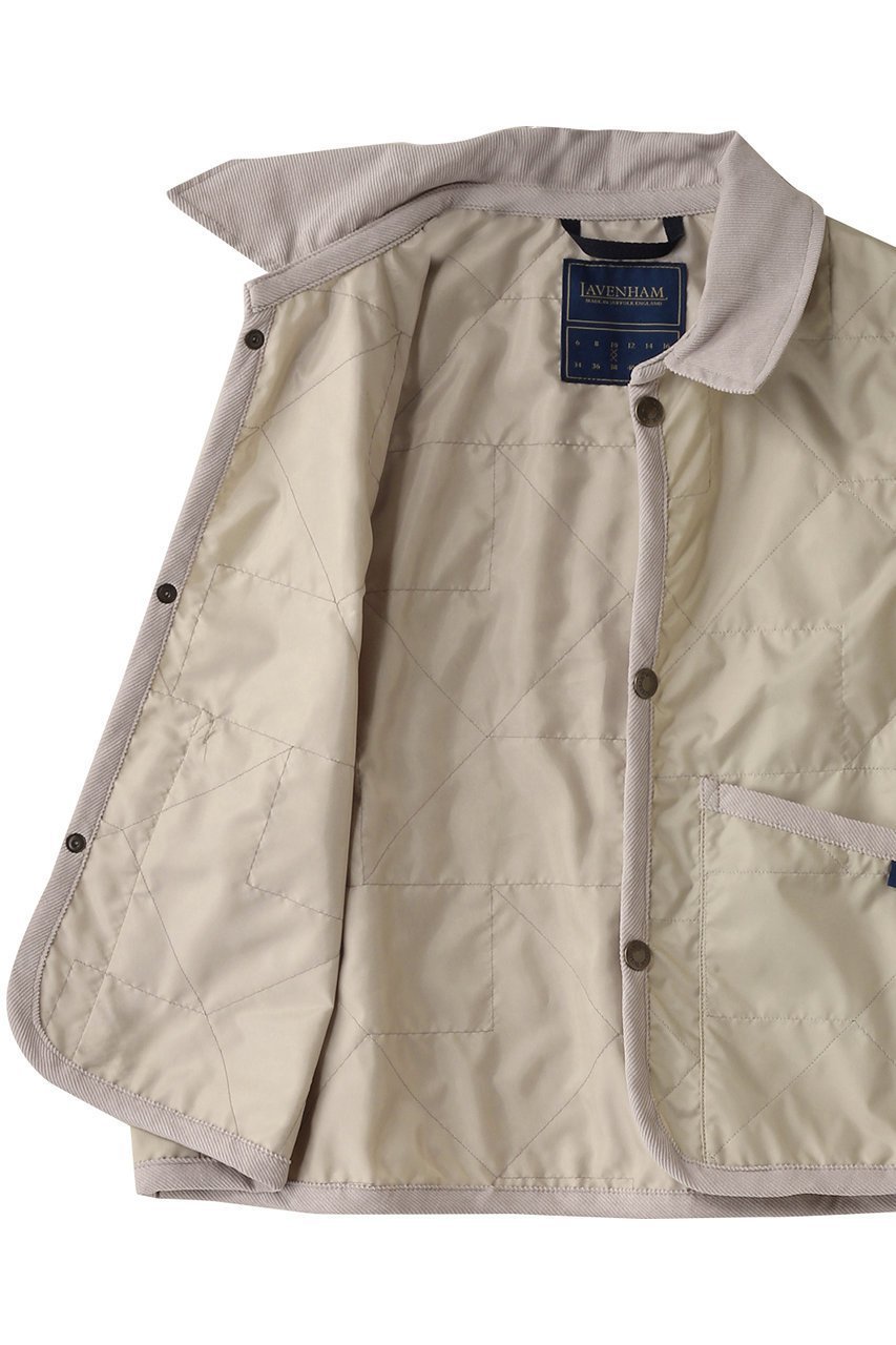 【ラベンハム/lavenham】のUNWADDED CROPPED RAYDON カラーベスト 人気、トレンドファッション・服の通販 founy(ファニー) 　ファッション　Fashion　レディースファッション　Fashion for Women　アウター　Coat / Outerwear Collection　レディースジャケット・軽アウター　Jackets　2024年　2024　2024春夏・S/S　Spring/Summer 2024 SS24　カットソー　Cut and Sewn Top　キルト　Quilt, Quilted Fabric　クロップド　Cropped, Short Length　ジャケット　Jacket, Outerwear　ノースリーブ　Sleeveless, No-Sleeve　パターン　Pattern, Design Print　フェミニン　Feminine, Girly　ベスト　Vest, Waistcoat　エレガント 上品　Elegant　夏　Summer　other-6|ID: prp329100004406097 ipo3291000000032963930
