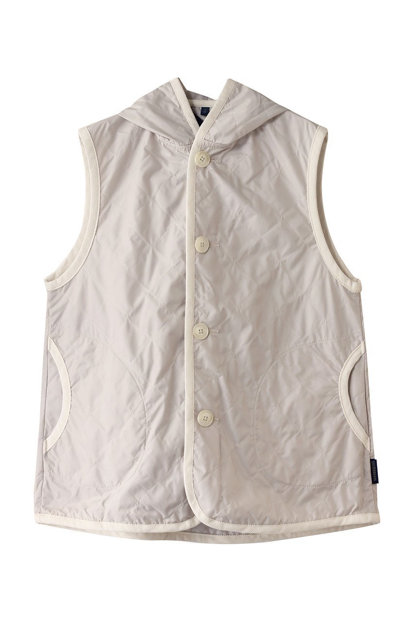【ラベンハム/lavenham】のUNWADDED BARTON フーディーベスト インテリア・キッズ・メンズ・レディースファッション・服の通販 founy(ファニー) 　ファッション　Fashion　レディースファッション　Fashion for Women　アウター　Coat / Outerwear Collection　レディースジャケット・軽アウター　Jackets　キルティング　Quilted, Quilting　キルト　Quilt, Quilted Fabric　ジャケット　Jacket, Outerwear　パターン　Pattern, Design Print　フェミニン　Feminine, Girly　ベスト　Vest, Waistcoat　人気　Popular, Best Seller　夏　Summer　定番　Standard, Basic Item　春　Spring　S/S・春夏　SS, Spring/Summer, Warm Season　ムーンビームシルバー|ID: prp329100004406099 ipo3291000000032963987