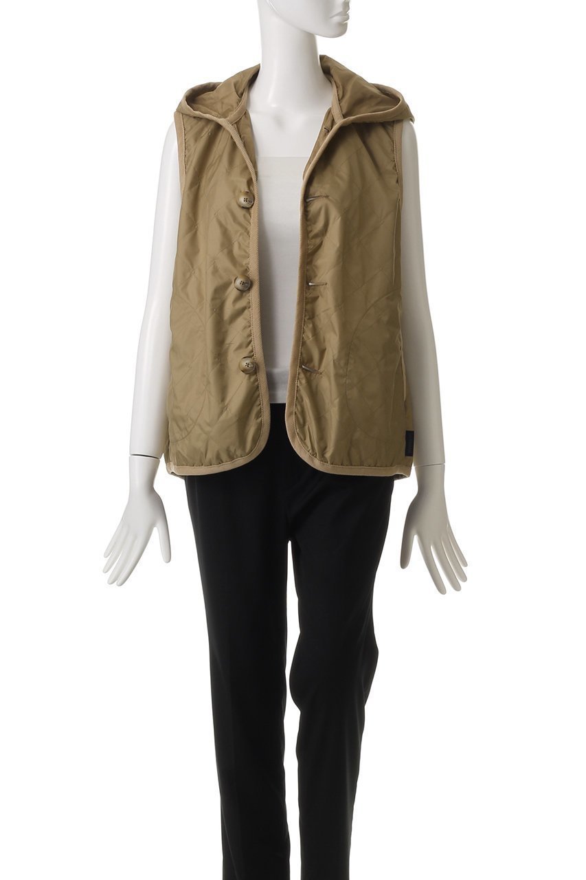 【ラベンハム/lavenham】のUNWADDED BARTON フーディーベスト 人気、トレンドファッション・服の通販 founy(ファニー) 　ファッション　Fashion　レディースファッション　Fashion for Women　アウター　Coat / Outerwear Collection　レディースジャケット・軽アウター　Jackets　キルティング　Quilted, Quilting　キルト　Quilt, Quilted Fabric　ジャケット　Jacket, Outerwear　パターン　Pattern, Design Print　フェミニン　Feminine, Girly　ベスト　Vest, Waistcoat　人気　Popular, Best Seller　夏　Summer　定番　Standard, Basic Item　春　Spring　S/S・春夏　SS, Spring/Summer, Warm Season　other-7|ID: prp329100004406099 ipo3291000000032964008