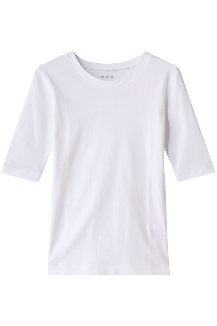 【スリー ドッツ/three dots】のファンデーションコットン Tシャツ インテリア・キッズ・メンズ・レディースファッション・服の通販 founy(ファニー) https://founy.com/ ファッション Fashion レディースファッション WOMEN トップス・カットソー Tops/Tshirt シャツ/ブラウス Shirts/Blouses ロング / Tシャツ T-Shirts カットソー Cut and Sewn おすすめ Recommend インナー Inner ショート Short シンプル Simple スリーブ Sleeve ベーシック Basic エレガント 上品 Elegant |ID: prp329100004406102 ipo3291000000030777397