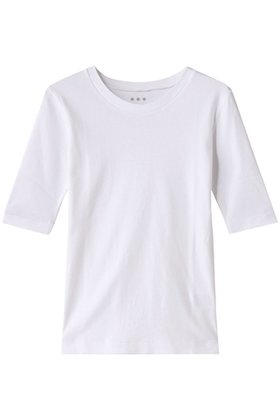 【スリー ドッツ/three dots】のファンデーションコットン Tシャツ 人気、トレンドファッション・服の通販 founy(ファニー) ファッション Fashion レディースファッション Fashion for Women トップス・カットソー Cut & Sew Tops シャツ・ブラウス・オフィスカジュアル Elegant Blouses & Button-Ups ロングTシャツ・Tシャツ Longline T-Shirts & Tees カットソー・ベーシックTシャツ Cut-and-Sewn Tops / Stretch Tees & Basics おすすめ Recommended / Our Picks インナー Innerwear ショート Short, Short Length シンプル Simple, Minimal スリーブ Sleeve, Long Sleeve / Short Sleeve ベーシック Basic, Essential エレガント 上品 Elegant |ID:prp329100004406102