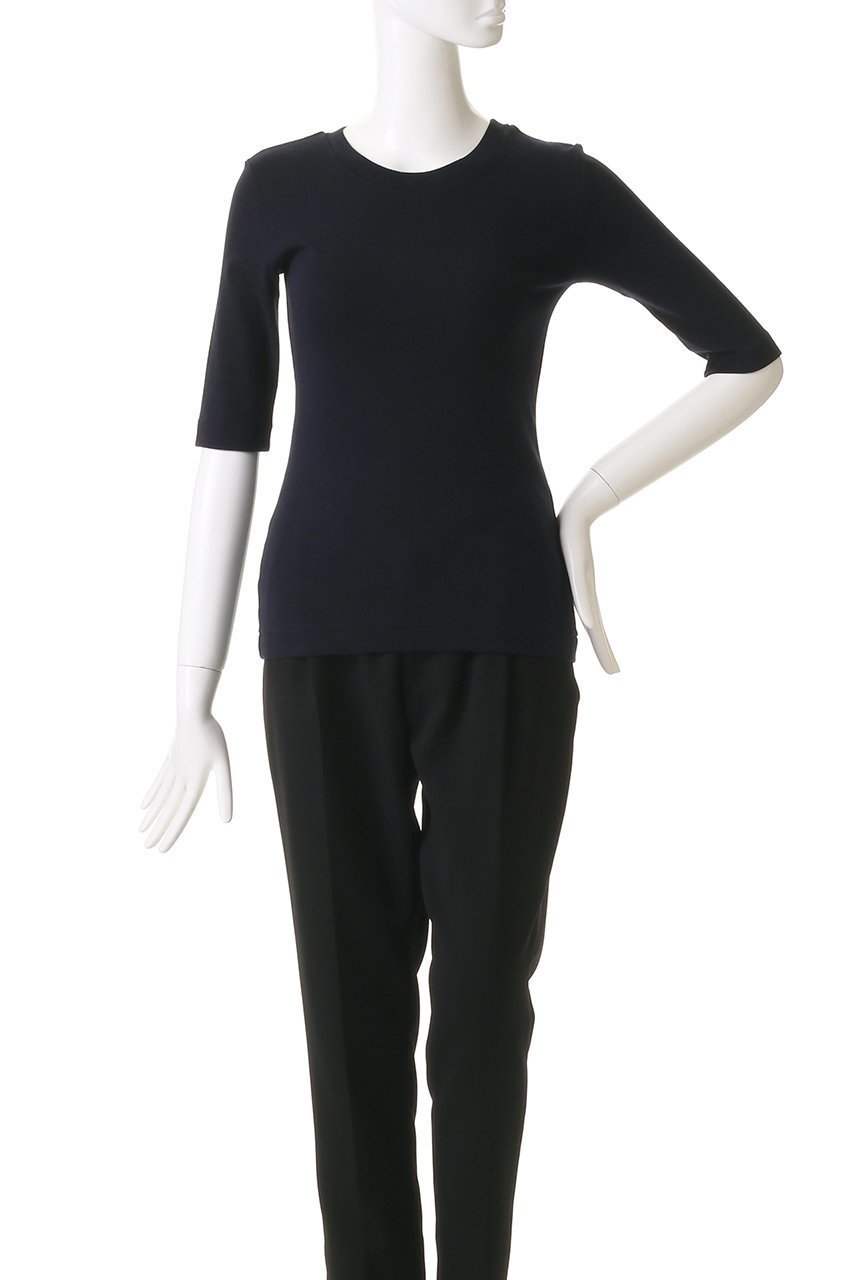 【スリー ドッツ/three dots】のファンデーションコットン Tシャツ 人気、トレンドファッション・服の通販 founy(ファニー) 　ファッション　Fashion　レディースファッション　Fashion for Women　トップス・カットソー　Cut & Sew Tops　シャツ・ブラウス・オフィスカジュアル　Elegant Blouses & Button-Ups　ロングTシャツ・Tシャツ　Longline T-Shirts & Tees　カットソー・ベーシックTシャツ　Cut-and-Sewn Tops / Stretch Tees & Basics　おすすめ　Recommended / Our Picks　インナー　Innerwear　ショート　Short, Short Length　シンプル　Simple, Minimal　スリーブ　Sleeve, Long Sleeve / Short Sleeve　ベーシック　Basic, Essential　エレガント 上品　Elegant　再入荷　Restock / Back in Stock　other-2|ID: prp329100004406102 ipo3291000000035508877