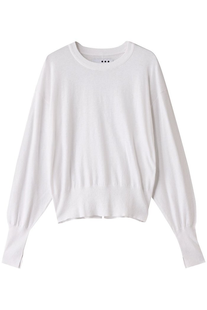 【スリー ドッツ/three dots】のコットンシルク シアートップス インテリア・キッズ・メンズ・レディースファッション・服の通販 founy(ファニー) https://founy.com/ ファッション Fashion レディースファッション WOMEN トップス・カットソー Tops/Tshirt ニット Knit Tops プルオーバー Pullover おすすめ Recommend インナー Inner シルク Silk シンプル Simple 長袖 Long Sleeve |ID: prp329100004406104 ipo3291000000030777407