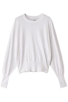 【スリー ドッツ/three dots】のコットンシルク シアートップス ホワイト|ID: prp329100004406104 ipo3291000000032947495