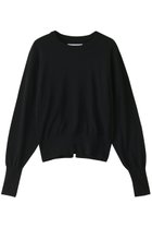 【スリー ドッツ/three dots】のコットンシルク シアートップス ブラック|ID: prp329100004406104 ipo3291000000032947501