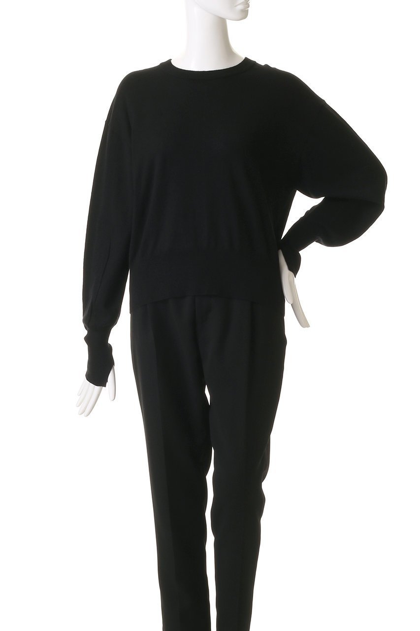 【スリー ドッツ/three dots】のコットンシルク シアートップス 人気、トレンドファッション・服の通販 founy(ファニー) 　ファッション　Fashion　レディースファッション　Fashion for Women　トップス・カットソー　Cut & Sew Tops　ニット　Knit Tops & Sweaters　カジュアルプルオーバー・ニットトップス　Pullovers & Knit Tops / Casual Pullovers　おすすめ　Recommended / Our Picks　インナー　Innerwear　シルク　Silk, 100% Silk　シンプル　Simple, Minimal　長袖　Long Sleeve, Full Sleeve　other-2|ID: prp329100004406104 ipo3291000000032947516