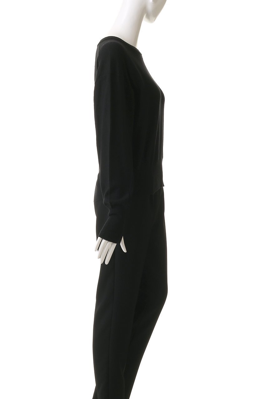 【スリー ドッツ/three dots】のコットンシルク シアートップス 人気、トレンドファッション・服の通販 founy(ファニー) 　ファッション　Fashion　レディースファッション　Fashion for Women　トップス・カットソー　Cut & Sew Tops　ニット　Knit Tops & Sweaters　カジュアルプルオーバー・ニットトップス　Pullovers & Knit Tops / Casual Pullovers　おすすめ　Recommended / Our Picks　インナー　Innerwear　シルク　Silk, 100% Silk　シンプル　Simple, Minimal　長袖　Long Sleeve, Full Sleeve　other-3|ID: prp329100004406104 ipo3291000000032947523