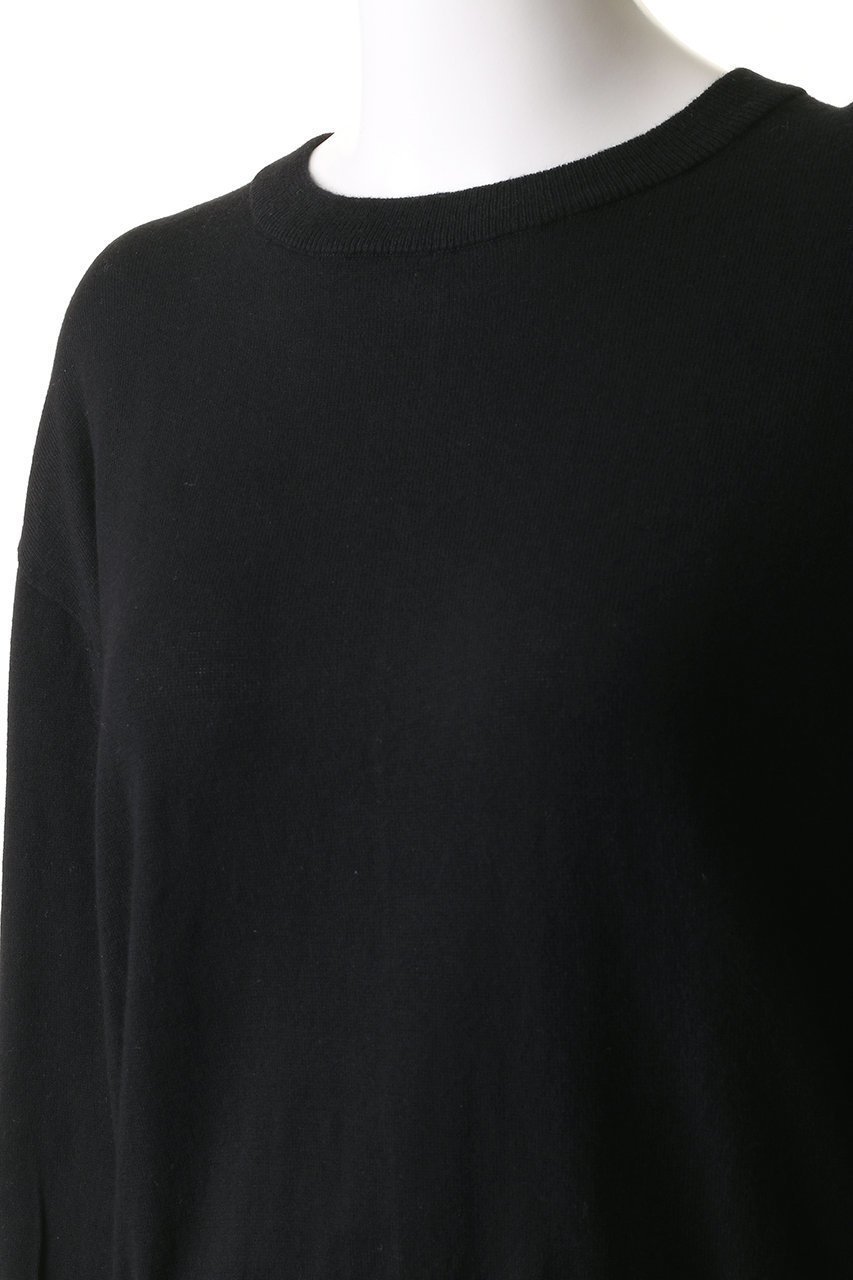 【スリー ドッツ/three dots】のコットンシルク シアートップス 人気、トレンドファッション・服の通販 founy(ファニー) 　ファッション　Fashion　レディースファッション　Fashion for Women　トップス・カットソー　Cut & Sew Tops　ニット　Knit Tops & Sweaters　カジュアルプルオーバー・ニットトップス　Pullovers & Knit Tops / Casual Pullovers　おすすめ　Recommended / Our Picks　インナー　Innerwear　シルク　Silk, 100% Silk　シンプル　Simple, Minimal　長袖　Long Sleeve, Full Sleeve　other-5|ID: prp329100004406104 ipo3291000000032947536