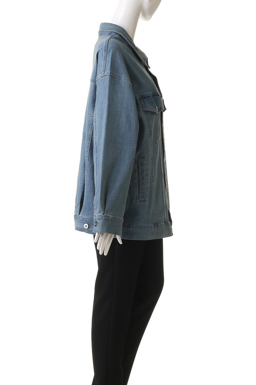 【スリー ドッツ/three dots】のルーズデニム ジャンパー 人気、トレンドファッション・服の通販 founy(ファニー) 　ファッション　Fashion　レディースファッション　WOMEN　アウター　Coat Outerwear　ジャケット　Jackets　シンプル　Simple　ジャケット　Jacket　デニム　Denim　春　Spring　other-3|ID: prp329100004406105 ipo3291000000031269288