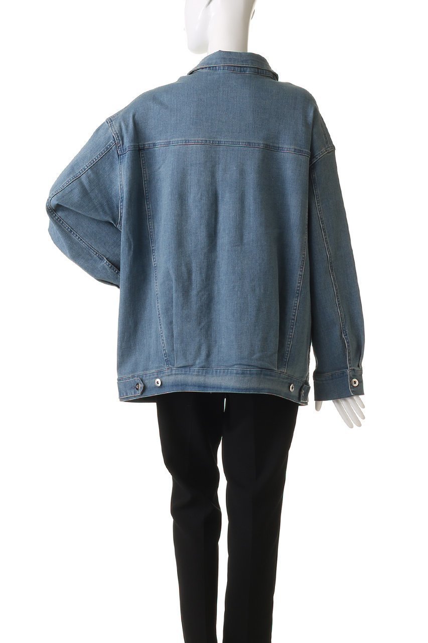【スリー ドッツ/three dots】のルーズデニム ジャンパー 人気、トレンドファッション・服の通販 founy(ファニー) 　ファッション　Fashion　レディースファッション　WOMEN　アウター　Coat Outerwear　ジャケット　Jackets　シンプル　Simple　ジャケット　Jacket　デニム　Denim　春　Spring　other-4|ID: prp329100004406105 ipo3291000000031269289