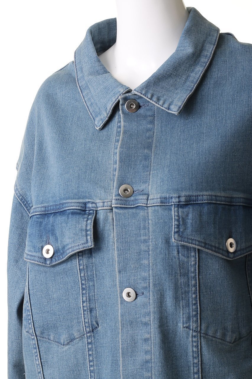 【スリー ドッツ/three dots】のルーズデニム ジャンパー 人気、トレンドファッション・服の通販 founy(ファニー) 　ファッション　Fashion　レディースファッション　WOMEN　アウター　Coat Outerwear　ジャケット　Jackets　シンプル　Simple　ジャケット　Jacket　デニム　Denim　春　Spring　other-5|ID: prp329100004406105 ipo3291000000031331067