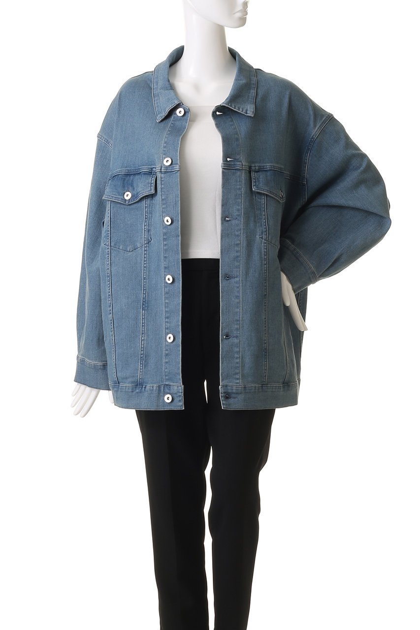 【スリー ドッツ/three dots】のルーズデニム ジャンパー 人気、トレンドファッション・服の通販 founy(ファニー) 　ファッション　Fashion　レディースファッション　Fashion for Women　アウター　Coat / Outerwear Collection　レディースジャケット・軽アウター　Jackets　シンプル　Simple, Minimal　ジャケット　Jacket, Outerwear　デニム　Denim, Jeans Material　春　Spring　other-7|ID: prp329100004406105 ipo3291000000036796659