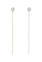 【カオル/KAORU】のAllium シルバー・ゴールドミックス ロングピアス シルバー|ID: prp329100004406106 ipo3291000000036113337