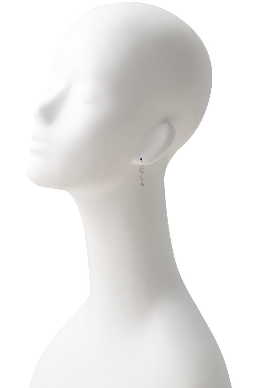 【カオル/KAORU】のAllium シルバーフック ピアス 人気、トレンドファッション・服の通販 founy(ファニー) 　ファッション　Fashion　レディースファッション　Fashion for Women　ジュエリー　Jewelry　ファッションリング　Fashion Rings　イヤリング・フープ・ドロップタイプ　Hoop, Drop & Clip Earrings　イヤリング　Earrings　グラデーション　Gradient, Ombre　シルバー　Silver, Metallic Silver　バランス　Balance, Style Balance　モチーフ　Motif, Design Theme　エレガント 上品　Elegant　other-2|ID: prp329100004406108 ipo3291000000036113345