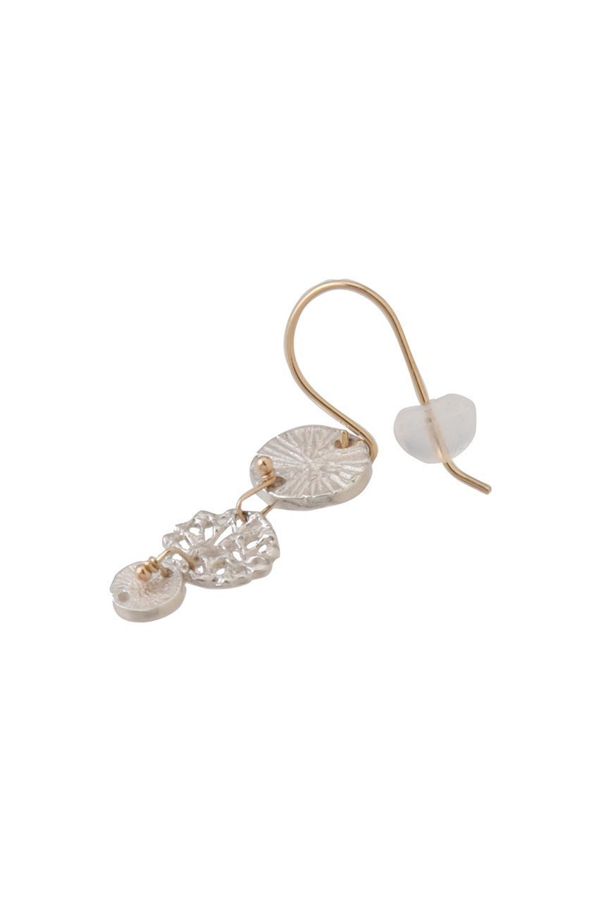 【カオル/KAORU】のAllium シルバーフック ピアス 人気、トレンドファッション・服の通販 founy(ファニー) 　ファッション　Fashion　レディースファッション　Fashion for Women　ジュエリー　Jewelry　ファッションリング　Fashion Rings　イヤリング・フープ・ドロップタイプ　Hoop, Drop & Clip Earrings　イヤリング　Earrings　グラデーション　Gradient, Ombre　シルバー　Silver, Metallic Silver　バランス　Balance, Style Balance　モチーフ　Motif, Design Theme　エレガント 上品　Elegant　other-3|ID: prp329100004406108 ipo3291000000036113346