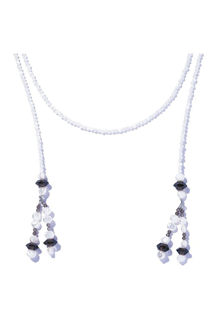 【ルボンボン/les bonbon】のpearl fringe ラリエット インテリア・キッズ・メンズ・レディースファッション・服の通販 founy(ファニー) https://founy.com/ ファッション Fashion レディースファッション Fashion for Women ジュエリー Jewelry ファッションリング Fashion Rings ネックレス Necklaces & Pendants おすすめ Recommended / Our Picks エスニック Ethnic Style カットソー Cut and Sewn Top デニム Denim, Jeans Material ネックレス Necklace, Pendant Necklace パール Pearl, Pearl Accent フリンジ Fringe, Tassel リボン Ribbon, Bow |ID: prp329100004406125 ipo3291000000030777482