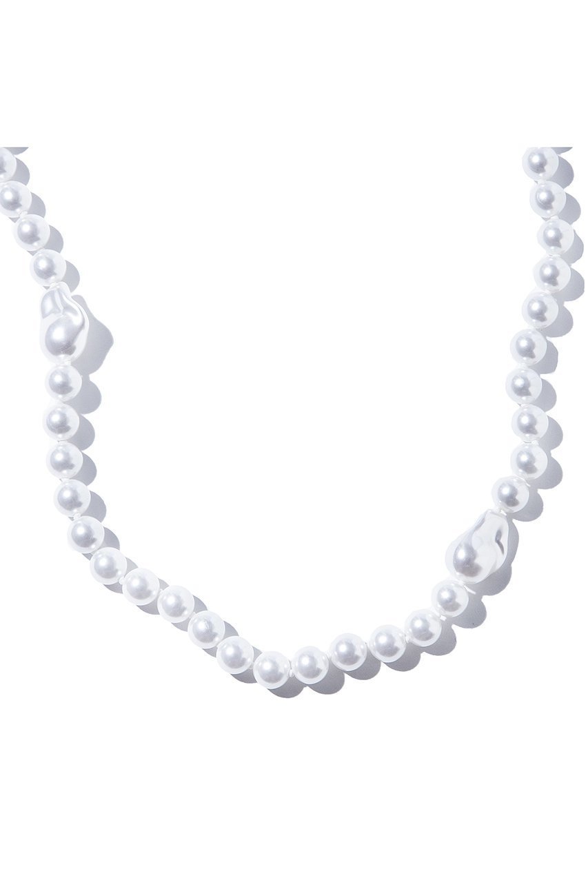 【イリスフォーセブン/IRIS 47】のbegum pearl ネックレス インテリア・キッズ・メンズ・レディースファッション・服の通販 founy(ファニー) 　ファッション　Fashion　レディースファッション　Fashion for Women　ジュエリー　Jewelry　ネックレス　Necklaces & Pendants　カットソー　Cut and Sewn Top　ネックレス　Necklace, Pendant Necklace　バロック　Baroque, Baroque Design　パール　Pearl, Pearl Accent　モダン　Modern, Contemporary　ホワイト|ID: prp329100004408469 ipo3291000000030790302