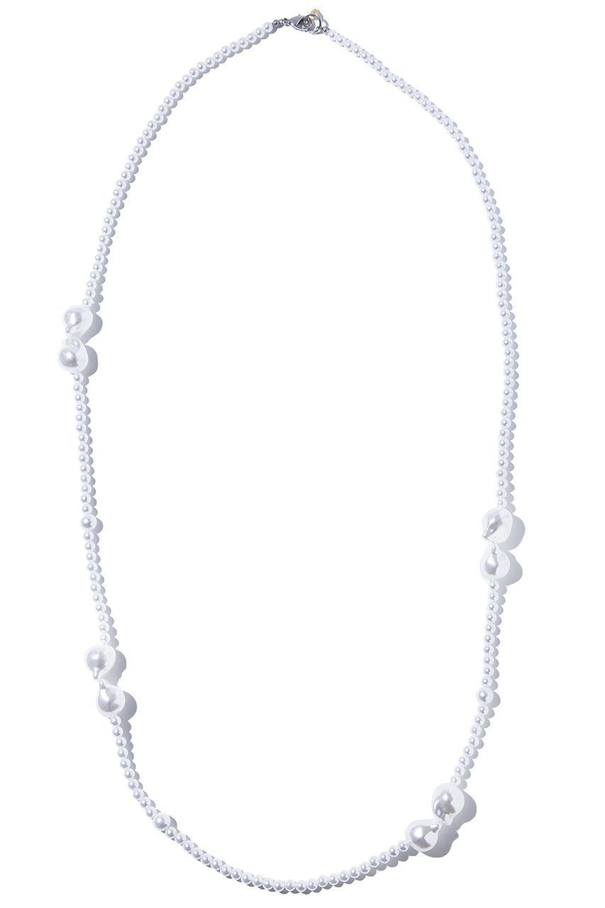 【イリスフォーセブン/IRIS 47】のbegum twin pearl ネックレス インテリア・キッズ・メンズ・レディースファッション・服の通販 founy(ファニー) 　ファッション　Fashion　レディースファッション　Fashion for Women　ジュエリー　Jewelry　ネックレス　Necklaces & Pendants　スタイリッシュ　Stylish, Fashionable　ネックレス　Necklace, Pendant Necklace　バロック　Baroque, Baroque Design　パール　Pearl, Pearl Accent　ホワイト|ID: prp329100004408470 ipo3291000000035579595