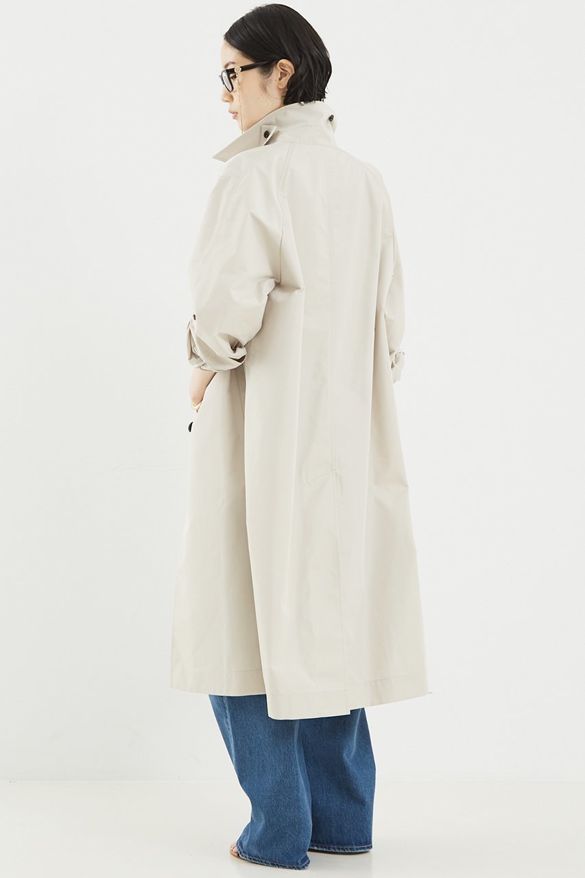 【ザ ストア バイ シー/THE STORE by C】のステンカラーコート 人気、トレンドファッション・服の通販 founy(ファニー) 　ファッション　Fashion　レディースファッション　Fashion for Women　アウター　Coat / Outerwear Collection　コート・ロングコート・ピーコート　Long Coats, Peacoats & More　スタンダード　Standard, Basic　タフタ　Taffeta, Structured Fabric　ロング　Long, Long-Length　other-3|ID: prp329100004408501 ipo3291000000032926825