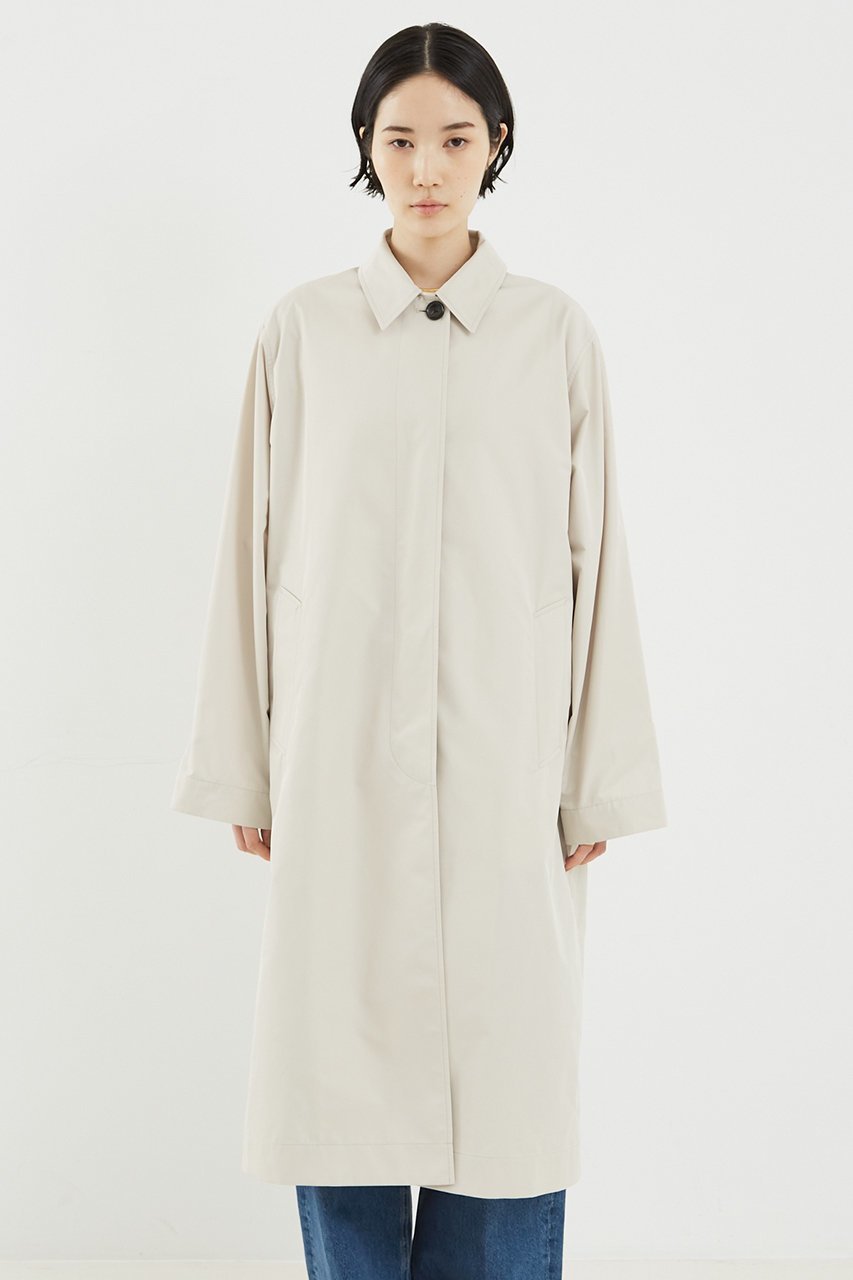 【ザ ストア バイ シー/THE STORE by C】のステンカラーコート 人気、トレンドファッション・服の通販 founy(ファニー) 　ファッション　Fashion　レディースファッション　Fashion for Women　アウター　Coat / Outerwear Collection　コート・ロングコート・ピーコート　Long Coats, Peacoats & More　スタンダード　Standard, Basic　タフタ　Taffeta, Structured Fabric　ロング　Long, Long-Length　other-4|ID: prp329100004408501 ipo3291000000032926832