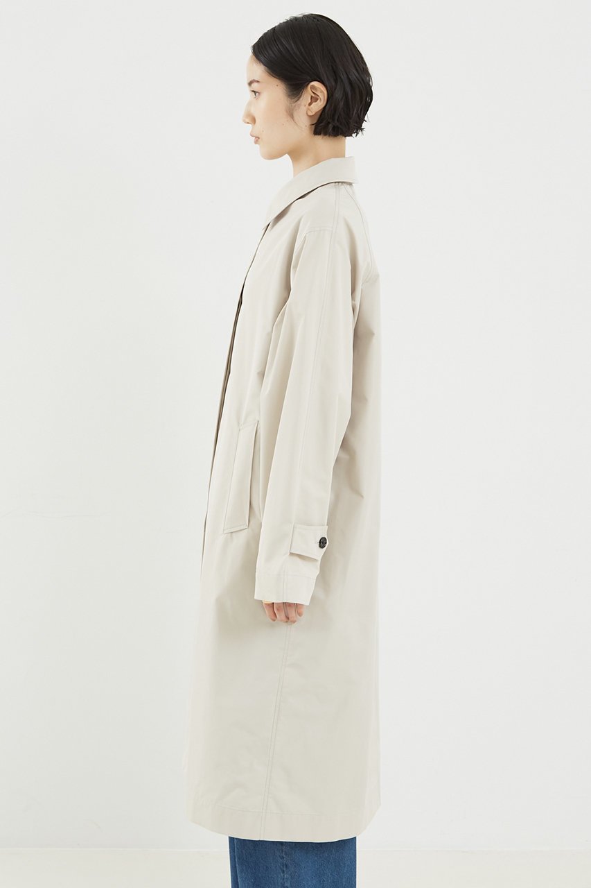 【ザ ストア バイ シー/THE STORE by C】のステンカラーコート 人気、トレンドファッション・服の通販 founy(ファニー) 　ファッション　Fashion　レディースファッション　Fashion for Women　アウター　Coat / Outerwear Collection　コート・ロングコート・ピーコート　Long Coats, Peacoats & More　スタンダード　Standard, Basic　タフタ　Taffeta, Structured Fabric　ロング　Long, Long-Length　other-5|ID: prp329100004408501 ipo3291000000032926838