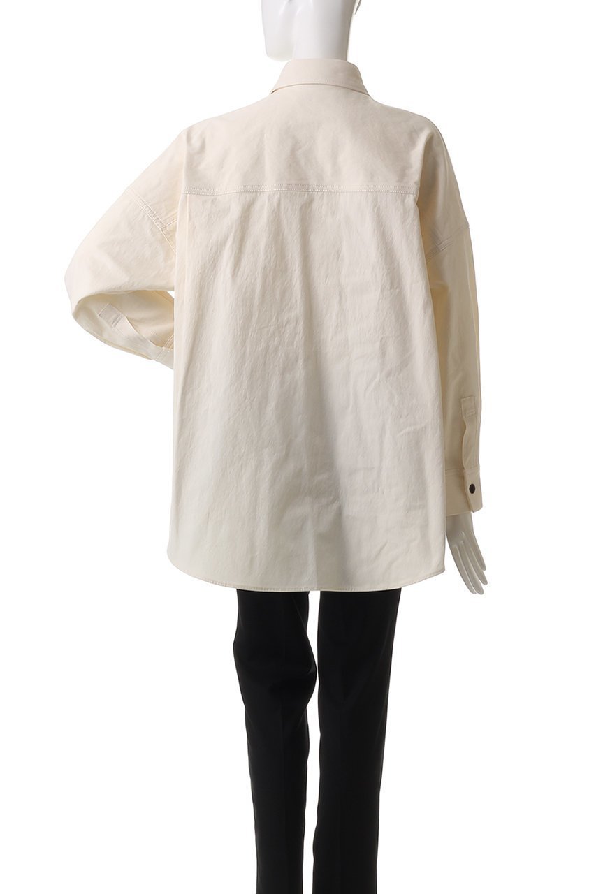 【サクラ/SACRA】のコットンギャバジンジャケットシャツ 人気、トレンドファッション・服の通販 founy(ファニー) 　ファッション　Fashion　レディースファッション　Fashion for Women　アウター　Coat / Outerwear Collection　レディースジャケット・軽アウター　Jackets　トップス・カットソー　Cut & Sew Tops　ジャケット　Jacket, Outerwear　スリーブ　Sleeve, Long Sleeve / Short Sleeve　ロング　Long, Long-Length　ヴィンテージ　Vintage Style　other-4|ID: prp329100004408511 ipo3291000000034955632