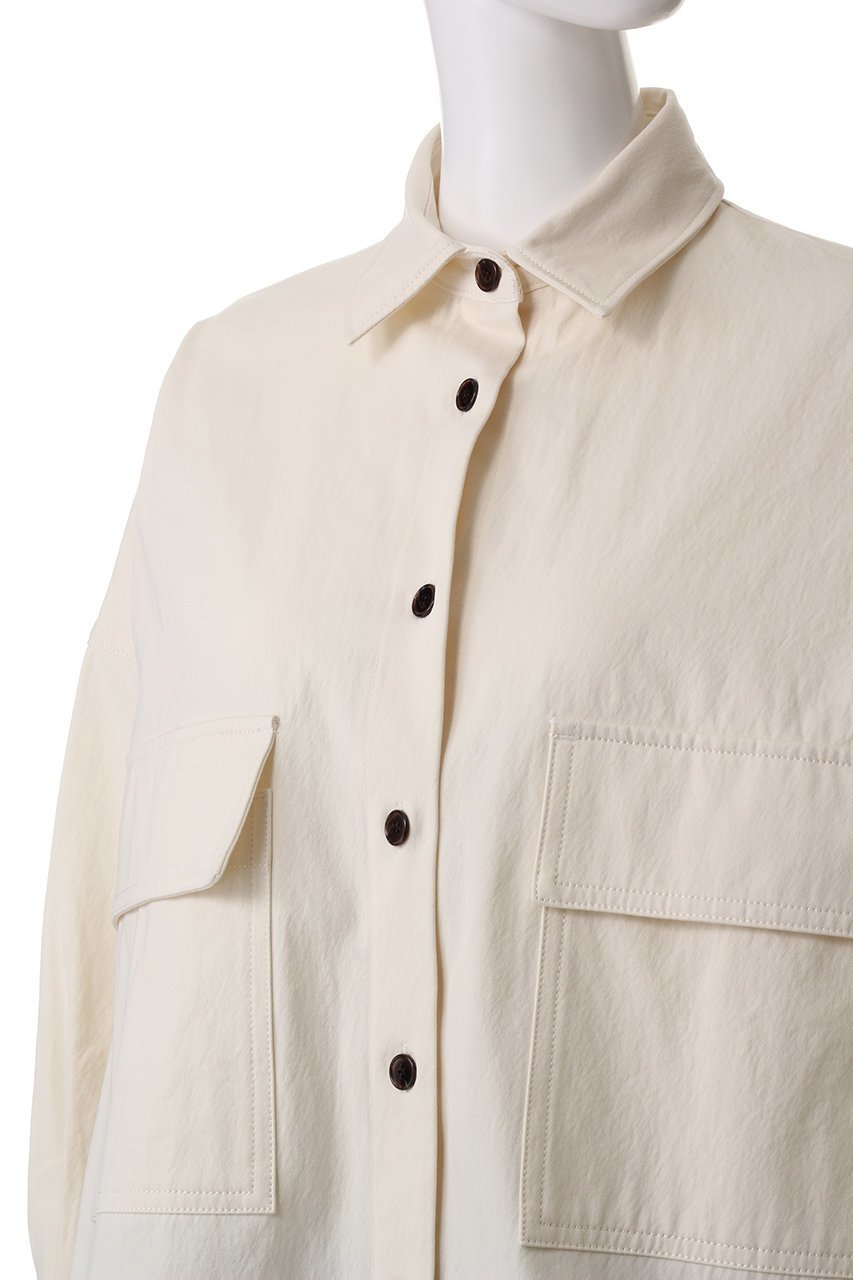 【サクラ/SACRA】のコットンギャバジンジャケットシャツ 人気、トレンドファッション・服の通販 founy(ファニー) 　ファッション　Fashion　レディースファッション　Fashion for Women　アウター　Coat / Outerwear Collection　レディースジャケット・軽アウター　Jackets　トップス・カットソー　Cut & Sew Tops　ジャケット　Jacket, Outerwear　スリーブ　Sleeve, Long Sleeve / Short Sleeve　ロング　Long, Long-Length　ヴィンテージ　Vintage Style　other-5|ID: prp329100004408511 ipo3291000000034955633