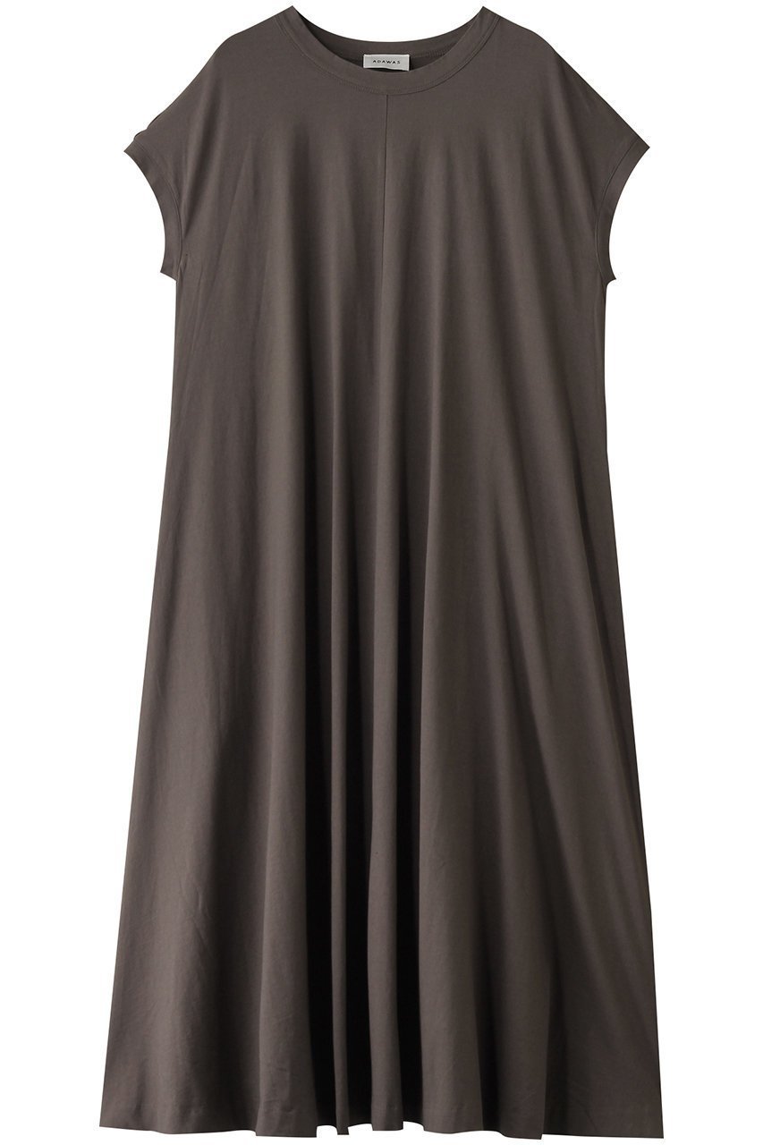 【アダワス/ADAWAS】のHIGH-TWIST コットン ジャージードレス 人気、トレンドファッション・服の通販 founy(ファニー) 　ファッション　Fashion　レディースファッション　Fashion for Women　ワンピース　Dresses　フォーマル・パーティードレス・結婚式用ドレス　Elegant & Casual Dresses　チュニック　Tunic Tops & Dresses　チュニック　Tunic, Long Top　ドレス　Dress, One-Piece　フレア　Flare, Flared　ベーシック　Basic, Essential　ロング　Long, Long-Length　旅行　Travel　 other-1|ID: prp329100004408516 ipo3291000000032875331