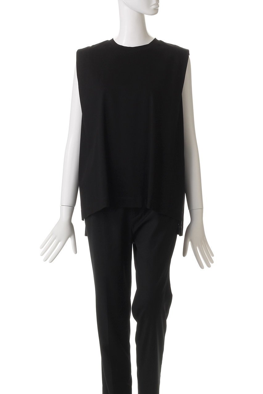 【アダワス/ADAWAS】のコンパクト コットンジャージー ノースリーブトップス 人気、トレンドファッション・服の通販 founy(ファニー) 　ファッション　Fashion　レディースファッション　Fashion for Women　トップス・カットソー　Cut & Sew Tops　キャミソール&ノースリーブ　Camisoles & Sleeveless Tops　シャツ・ブラウス・オフィスカジュアル　Elegant Blouses & Button-Ups　ロングTシャツ・Tシャツ　Longline T-Shirts & Tees　カットソー・ベーシックTシャツ　Cut-and-Sewn Tops / Stretch Tees & Basics　インナー　Innerwear　キャミソール　Camisole, Spaghetti Strap Top　コンパクト　Compact, Small Size　ショルダー　Shoulder, Shoulder Strap　シンプル　Simple, Minimal　タンク　Tank Top, Sleeveless Top　夏　Summer　春　Spring　other-2|ID: prp329100004408517 ipo3291000000032795982
