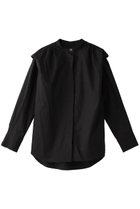 【フローレント/FLORENT】のシルキータイプライターシャツ 人気、トレンドファッション・服の通販 founy(ファニー) ファッション Fashion レディースファッション Fashion for Women トップス・カットソー Cut & Sew Tops シャツ・ブラウス・オフィスカジュアル Elegant Blouses & Button-Ups スリーブ Sleeve, Long Sleeve / Short Sleeve ロング Long, Long-Length thumbnail ブラック|ID: prp329100004408520 ipo3291000000034955250