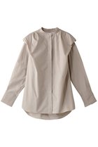 【フローレント/FLORENT】のシルキータイプライターシャツ 人気、トレンドファッション・服の通販 founy(ファニー) ファッション Fashion レディースファッション Fashion for Women トップス・カットソー Cut & Sew Tops シャツ・ブラウス・オフィスカジュアル Elegant Blouses & Button-Ups スリーブ Sleeve, Long Sleeve / Short Sleeve ロング Long, Long-Length thumbnail ライトベージュ|ID: prp329100004408520 ipo3291000000034955252