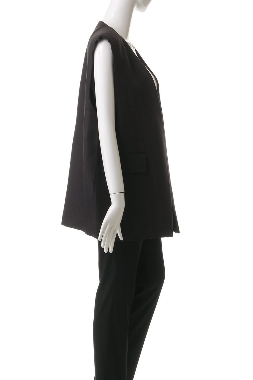 【サクラ/SACRA】のスペリオルベルギーリネンベスト 人気、トレンドファッション・服の通販 founy(ファニー) 　ファッション　Fashion　レディースファッション　Fashion for Women　アウター　Coat / Outerwear Collection　レディースジャケット・軽アウター　Jackets　おすすめ　Recommended / Our Picks　ショルダー　Shoulder, Shoulder Strap　ショート　Short, Short Length　ジャケット　Jacket, Outerwear　セットアップ　Set-Up, Coordinated Outfit　フォルム　Silhouette, Form　ベスト　Vest, Waistcoat　リネン　Linen, Linen Fabric　エレガント 上品　Elegant　other-3|ID: prp329100004408522 ipo3291000000032962520