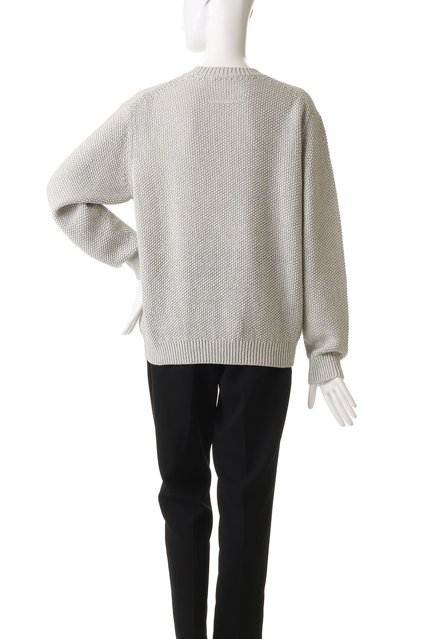 【スローン/SLOANE】の5G鹿の子編み リネン×シルク クルーネック 人気、トレンドファッション・服の通販 founy(ファニー) 　ファッション　Fashion　レディースファッション　Fashion for Women　トップス・カットソー　Cut & Sew Tops　ニット　Knit Tops & Sweaters　カジュアルプルオーバー・ニットトップス　Pullovers & Knit Tops / Casual Pullovers　シルク　Silk, 100% Silk　シンプル　Simple, Minimal　リネン　Linen, Linen Fabric　夏　Summer　旅行　Travel　春　Spring　S/S・春夏　SS, Spring/Summer, Warm Season　鹿の子　Piqué, Kanoko Fabric　other-4|ID: prp329100004408526 ipo3291000000033663525