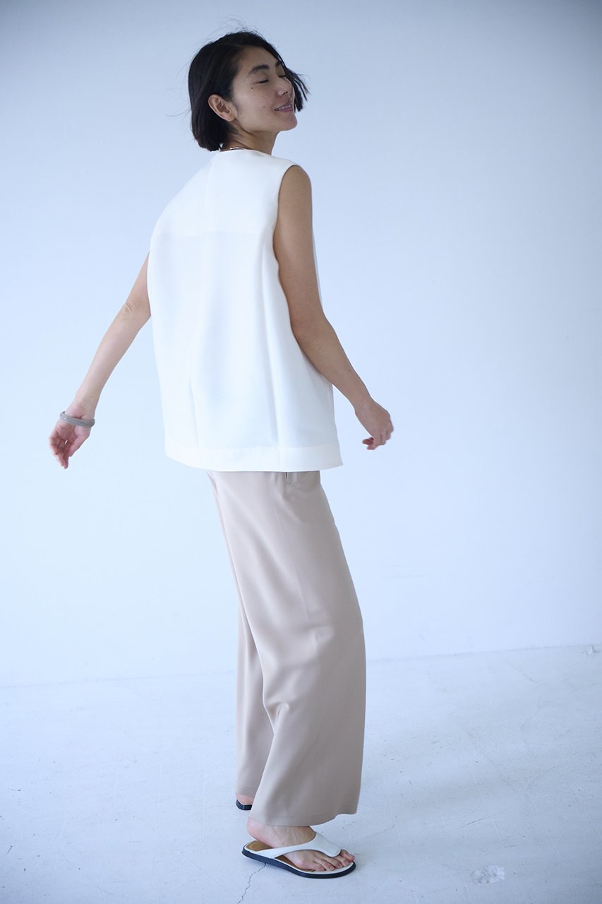 【エムフィル/M Fil】のストレッチ Wサテン リラクシー イージートラウザーズ 人気、トレンドファッション・服の通販 founy(ファニー) 　ファッション　Fashion　レディースファッション　Fashion for Women　パンツ　Pants & Trousers　サテン　Satin, Glossy Fabric　ストレッチ　Stretch, Stretchy Fabric　スマート　Smart, Elegant　ダブル　Double, Double-Breasted　リラックス　Relax, Relaxed Fit　other-8|ID: prp329100004408531 ipo3291000000035624885