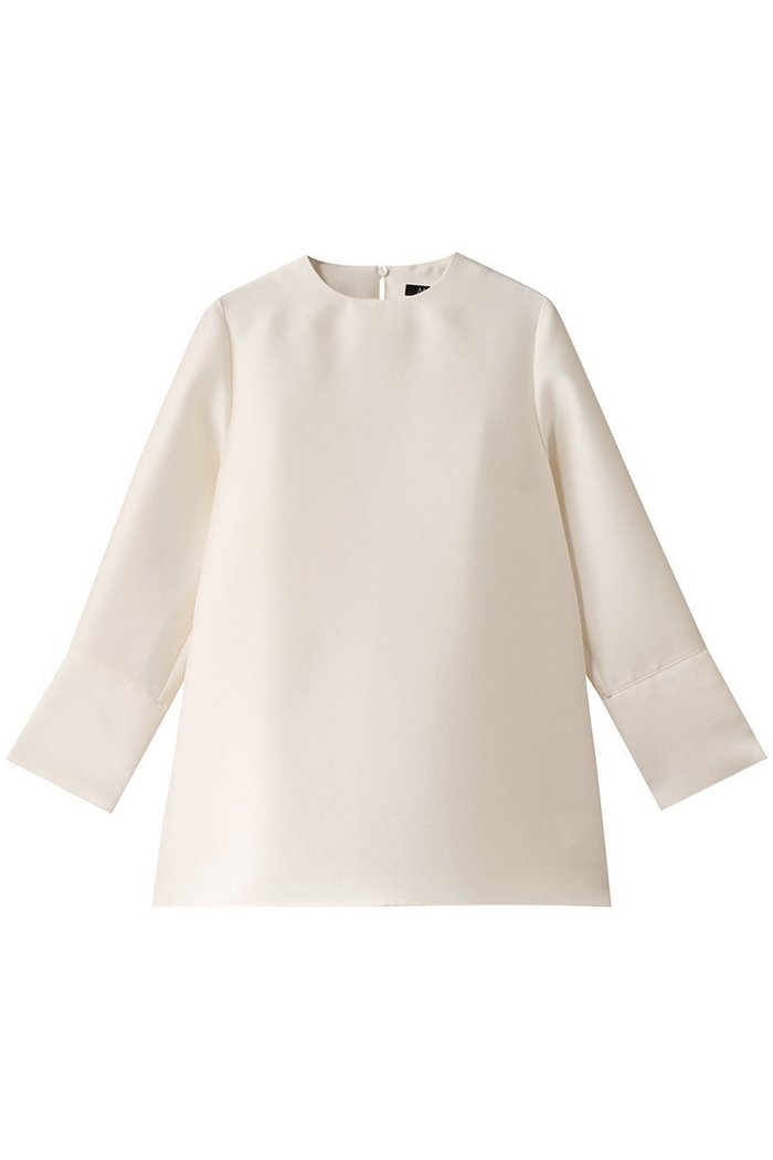 【エムフィル/M Fil】のシルキーWクロスクルーネックAラインブラウス インテリア・キッズ・メンズ・レディースファッション・服の通販 founy(ファニー) https://founy.com/ ファッション Fashion レディースファッション WOMEN トップス・カットソー Tops/Tshirt シャツ/ブラウス Shirts/Blouses カフス Cuffs スリーブ Sleeve ラグジュアリー Luxury リュクス Luxe ロング Long |ID: prp329100004408533 ipo3291000000030790482