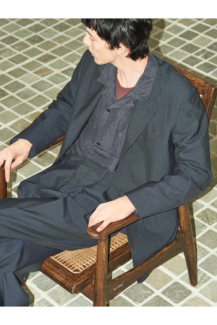 【イレーヴ/YLEVE】のウールシャンブレージャケット 人気、トレンドファッション・服の通販 founy(ファニー) 　ファッション　Fashion　レディースファッション　Fashion for Women　アウター　Coat / Outerwear Collection　レディースジャケット・軽アウター　Jackets　オケージョン　Occasion Wear　ジャケット　Jacket, Outerwear　デニム　Denim, Jeans Material　マニッシュ　Mannish, Boyish　定番　Standard, Basic Item　other-8|ID: prp329100004408535 ipo3291000000032962317