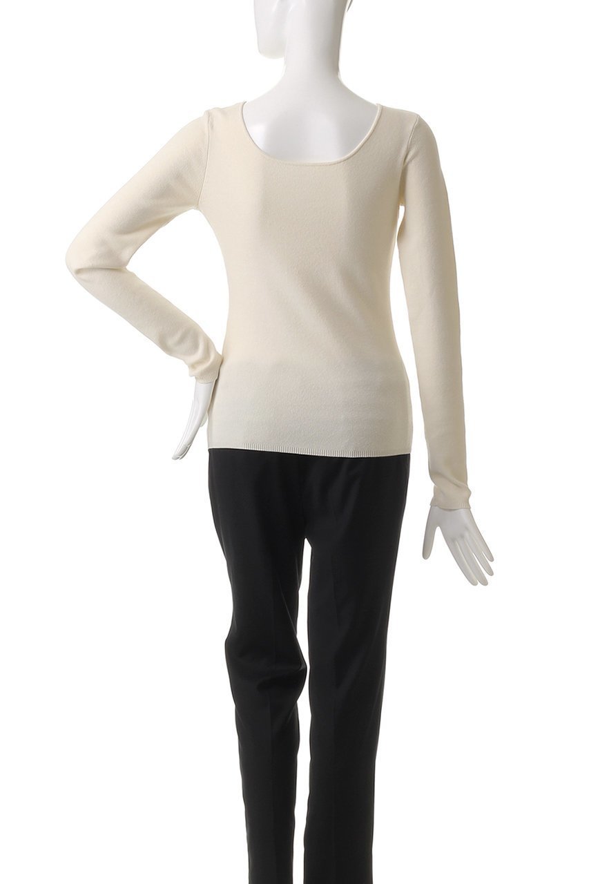 【クラネ/CLANE】のARRANGE RIBBON KNIT TOPS/ニット 人気、トレンドファッション・服の通販 founy(ファニー) 　ファッション　Fashion　レディースファッション　WOMEN　トップス・カットソー　Tops/Tshirt　ニット　Knit Tops　プルオーバー　Pullover　ストレッチ　Stretch　フロント　Front　ベーシック　Basic　リボン　Ribbon　other-4|ID: prp329100004408537 ipo3291000000031268644