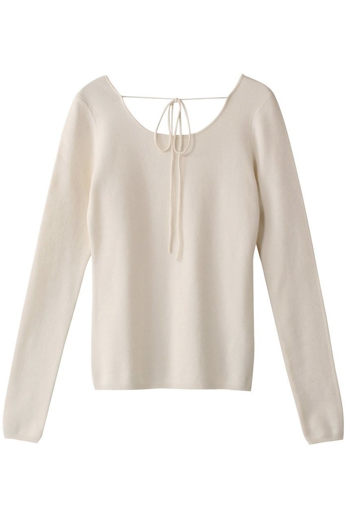 【クラネ/CLANE】のARRANGE RIBBON KNIT TOPS/ニット インテリア・キッズ・メンズ・レディースファッション・服の通販 founy(ファニー) https://founy.com/ ファッション Fashion レディースファッション Fashion for Women トップス・カットソー Cut & Sew Tops ニット Knit Tops & Sweaters カジュアルプルオーバー・ニットトップス Pullovers & Knit Tops / Casual Pullovers ストレッチ Stretch, Stretchy Fabric フロント Front, Front Design ベーシック Basic, Essential リボン Ribbon, Bow |ID: prp329100004408537 ipo3291000000032947818