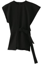 【アキラナカ/AKIRANAKA】のSusana プルオーバーブラウス 人気、トレンドファッション・服の通販 founy(ファニー) ファッション Fashion レディースファッション Fashion for Women トップス・カットソー Cut & Sew Tops シャツ・ブラウス・オフィスカジュアル Elegant Blouses & Button-Ups カジュアルプルオーバー・ニットトップス Pullovers & Knit Tops / Casual Pullovers アシンメトリー Asymmetrical Style ショート Short, Short Length スリーブ Sleeve, Long Sleeve / Short Sleeve トレンド Trend, Trending Now thumbnail ブラック|ID: prp329100004408540 ipo3291000000032861094