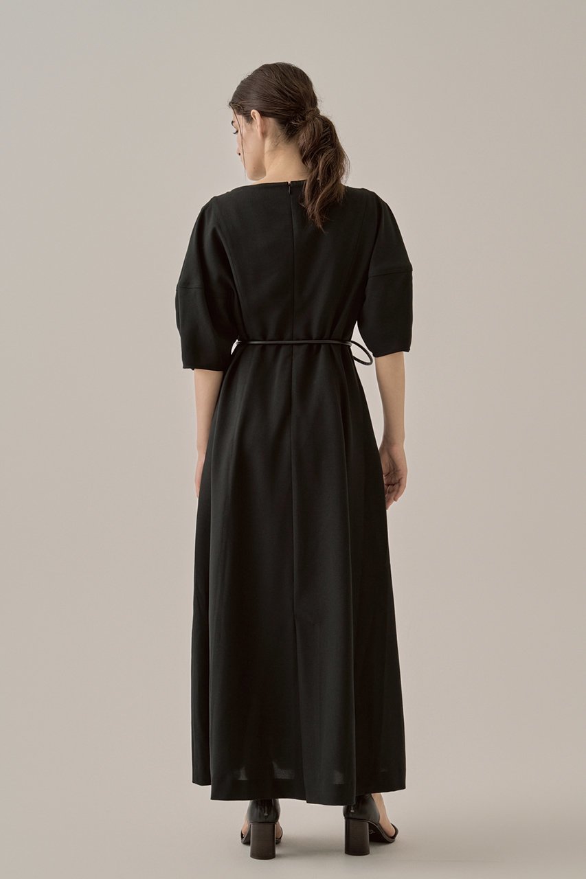 【アキラナカ/AKIRANAKA】のSesilia ランタンスリーブドレス 人気、トレンドファッション・服の通販 founy(ファニー) 　ファッション　Fashion　レディースファッション　Fashion for Women　ワンピース　Dresses　フォーマル・パーティードレス・結婚式用ドレス　Elegant & Casual Dresses　チュニック　Tunic Tops & Dresses　カッティング　Cutting Detail　シンプル　Simple, Minimal　スリーブ　Sleeve, Long Sleeve / Short Sleeve　チュニック　Tunic, Long Top　ドレス　Dress, One-Piece　ロング　Long, Long-Length　other-7|ID: prp329100004408542 ipo3291000000032875226