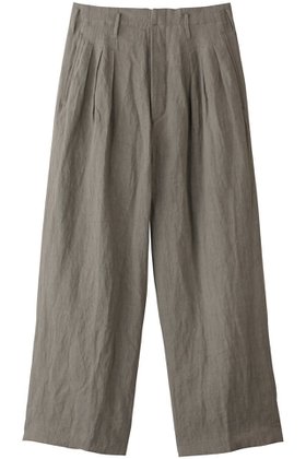 【ベリーテイジ/VERYTAGE / MEN】の【MEN】ERA4080 スリータックパンツ 人気、トレンドファッション・服の通販 founy(ファニー) ファッション Fashion メンズファッション Fashion for Men ボトムス Bottoms ストレート Straight, Straight Cut フィット Fit, Slim Fit リネン Linen, Linen Fabric ループ Loop, Loop Knit エレガント 上品 Elegant |ID:prp329100004408546