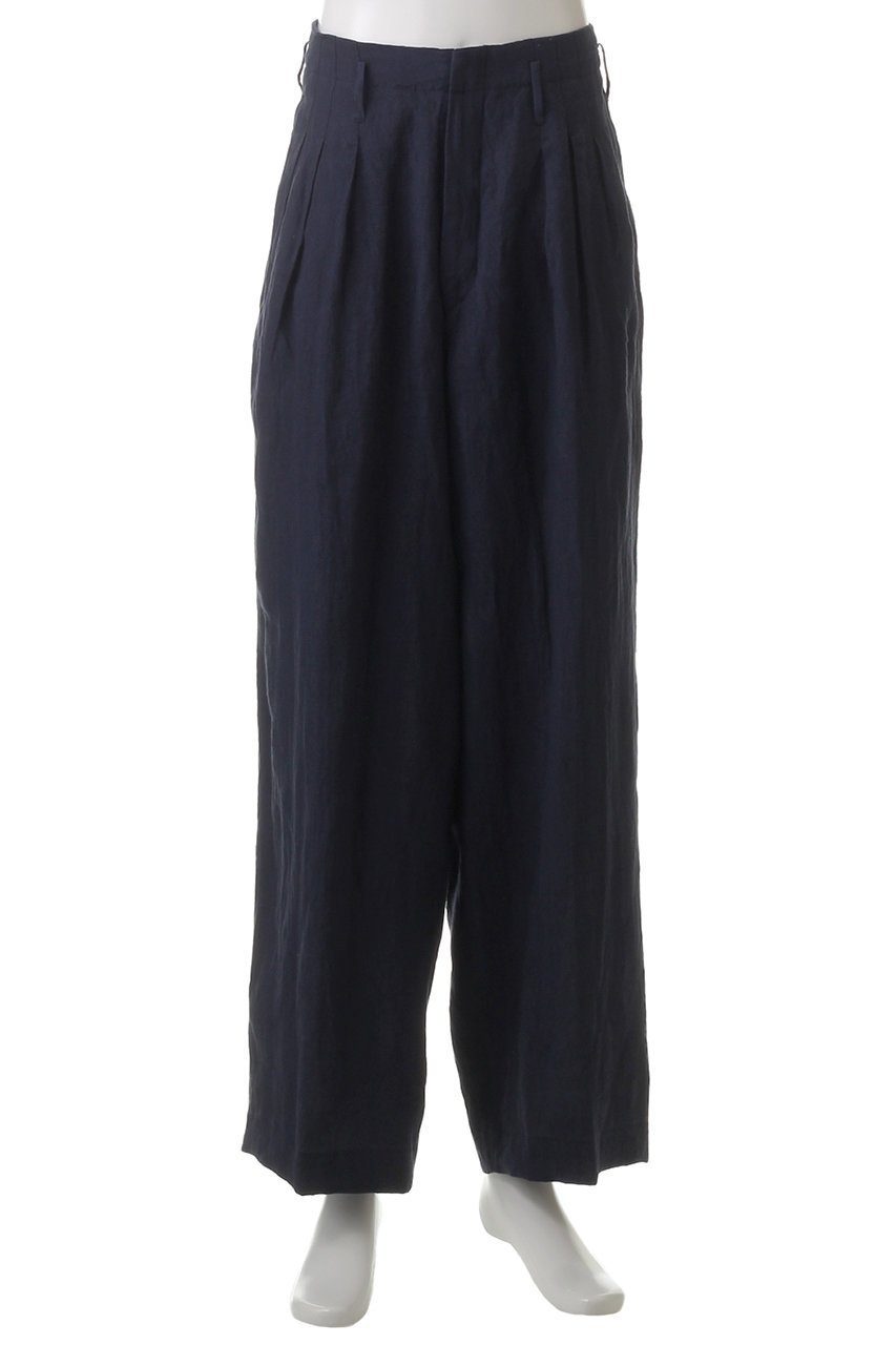 【ベリーテイジ/VERYTAGE / MEN】の【MEN】ERA4080 スリータックパンツ 人気、トレンドファッション・服の通販 founy(ファニー) 　ファッション　Fashion　メンズファッション　Fashion for Men　ボトムス　Bottoms　ストレート　Straight, Straight Cut　フィット　Fit, Slim Fit　リネン　Linen, Linen Fabric　ループ　Loop, Loop Knit　エレガント 上品　Elegant　other-2|ID: prp329100004408546 ipo3291000000032915718