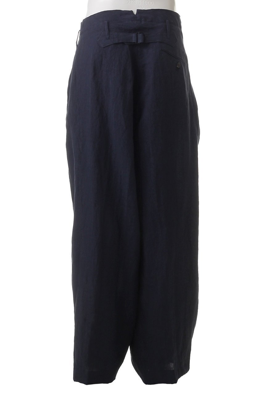 【ベリーテイジ/VERYTAGE / MEN】の【MEN】ERA4080 スリータックパンツ 人気、トレンドファッション・服の通販 founy(ファニー) 　ファッション　Fashion　メンズファッション　Fashion for Men　ボトムス　Bottoms　ストレート　Straight, Straight Cut　フィット　Fit, Slim Fit　リネン　Linen, Linen Fabric　ループ　Loop, Loop Knit　エレガント 上品　Elegant　other-4|ID: prp329100004408546 ipo3291000000032915735