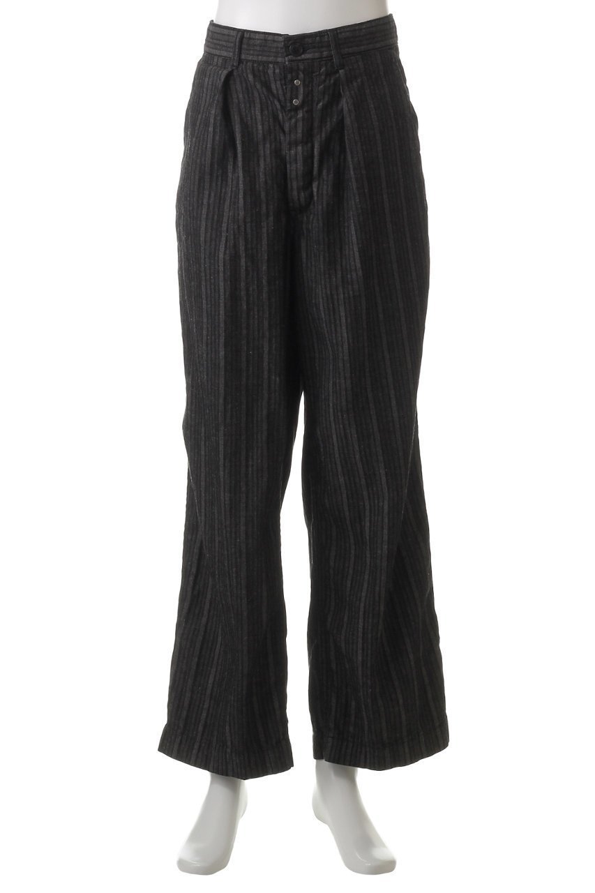 【ベリーテイジ/VERYTAGE / MEN】の【MEN】STRIPIX ストライプパンツ 人気、トレンドファッション・服の通販 founy(ファニー) 　ファッション　Fashion　メンズファッション　Fashion for Men　ボトムス　Bottoms　おすすめ　Recommended / Our Picks　スタイリッシュ　Stylish, Fashionable　ストライプ　Stripe, Striped Pattern　ツイル　Twist, Twisted Detail　バランス　Balance, Style Balance　フランス　France, French　フレンチ　French, French Style　ポケット　Pocket, Pocket Detail　モダン　Modern, Contemporary　リネン　Linen, Linen Fabric　リラックス　Relax, Relaxed Fit　ワーク　Workwear, Utility Style　ヴィンテージ　Vintage Style　other-2|ID: prp329100004408548 ipo3291000000032915518