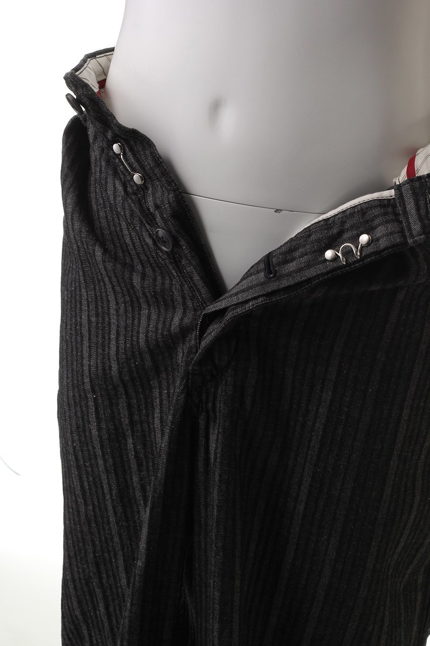 【ベリーテイジ/VERYTAGE / MEN】の【MEN】STRIPIX ストライプパンツ 人気、トレンドファッション・服の通販 founy(ファニー) 　ファッション　Fashion　メンズファッション　Fashion for Men　ボトムス　Bottoms　おすすめ　Recommended / Our Picks　スタイリッシュ　Stylish, Fashionable　ストライプ　Stripe, Striped Pattern　ツイル　Twist, Twisted Detail　バランス　Balance, Style Balance　フランス　France, French　フレンチ　French, French Style　ポケット　Pocket, Pocket Detail　モダン　Modern, Contemporary　リネン　Linen, Linen Fabric　リラックス　Relax, Relaxed Fit　ワーク　Workwear, Utility Style　ヴィンテージ　Vintage Style　other-6|ID: prp329100004408548 ipo3291000000036099983