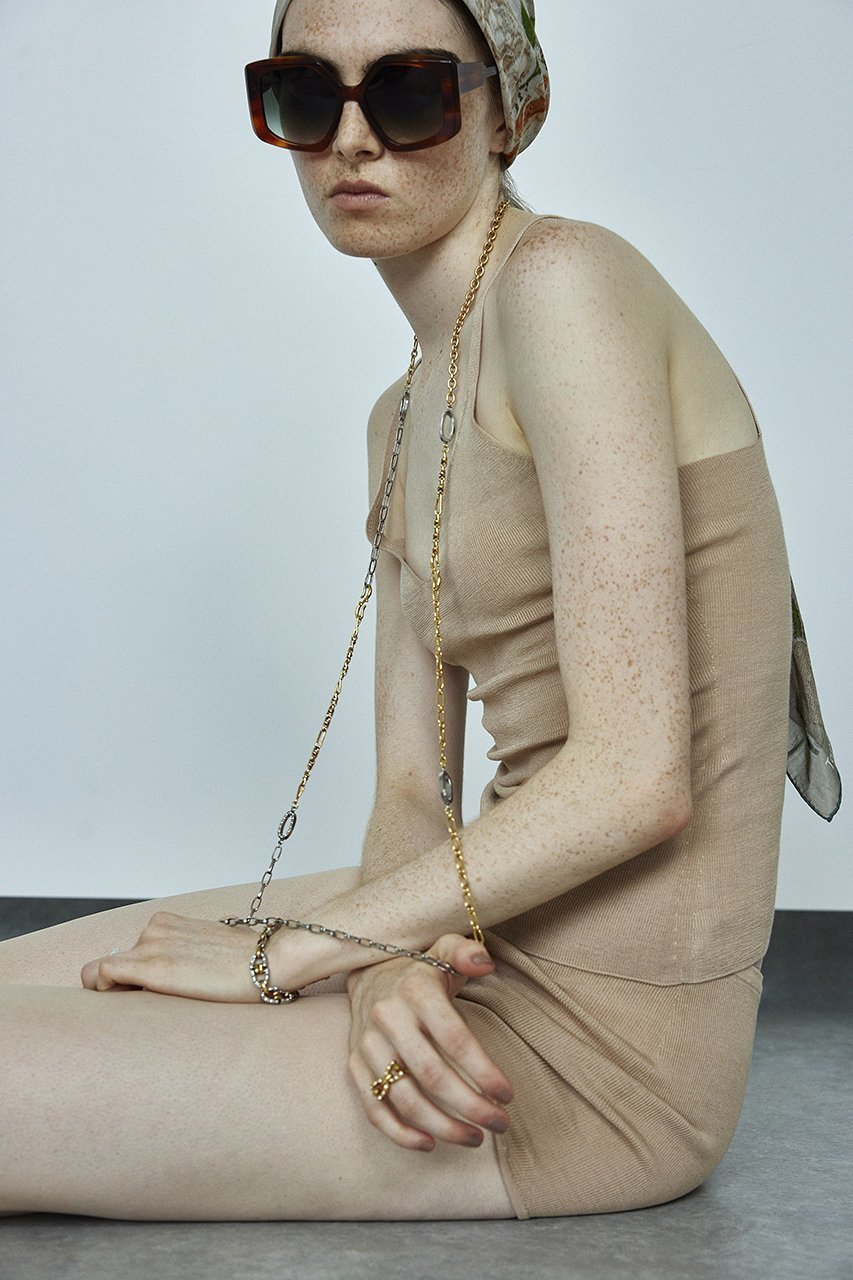【アデル ビジュー/ADER bijoux】のFER A CHEVAL mix chain ラリエット 人気、トレンドファッション・服の通販 founy(ファニー) 　ファッション　Fashion　レディースファッション　Fashion for Women　ジュエリー　Jewelry　ネックレス　Necklaces & Pendants　オケージョン　Occasion Wear　ガラス　Glass, Glassware　クリスタル　Crystal, Swarovski　ネックレス　Necklace, Pendant Necklace　メタル　Metal, Metal Parts　モチーフ　Motif, Design Theme　エレガント 上品　Elegant　other-2|ID: prp329100004408549 ipo3291000000031268678